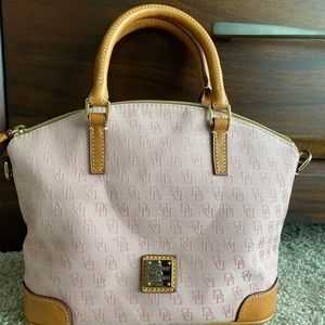 Dooney & Bourke Pink Canvas Bag